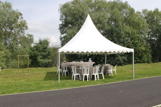 Manifestation privée pour inauguration d'un site public